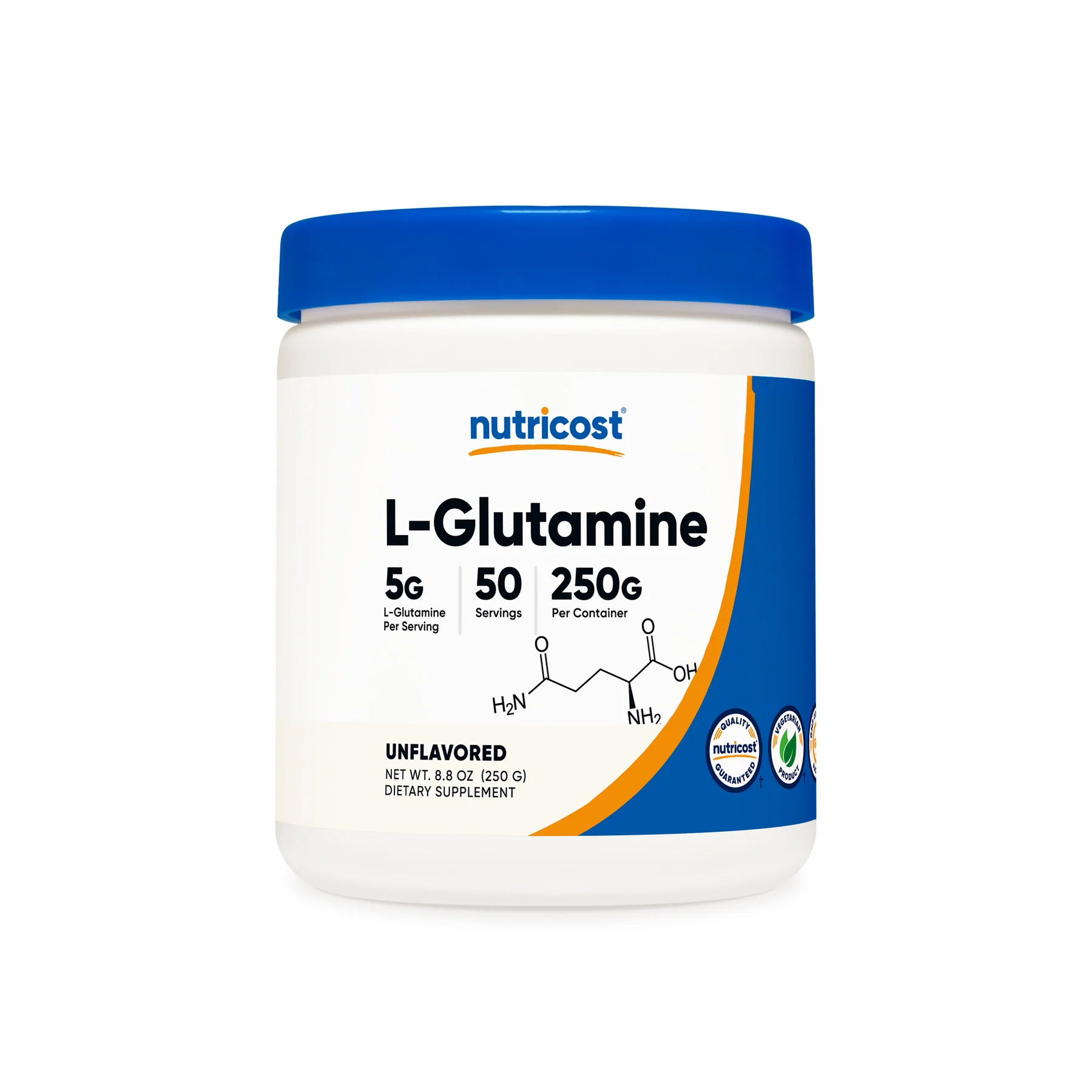 L-GLUTAMINE.webp Nutricost L-Glutamina en Polvo - Imagen 1