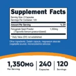 Nutricost Fenogreco - Imagen 2