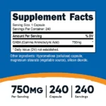 GABA Nutricost - Imagen 2