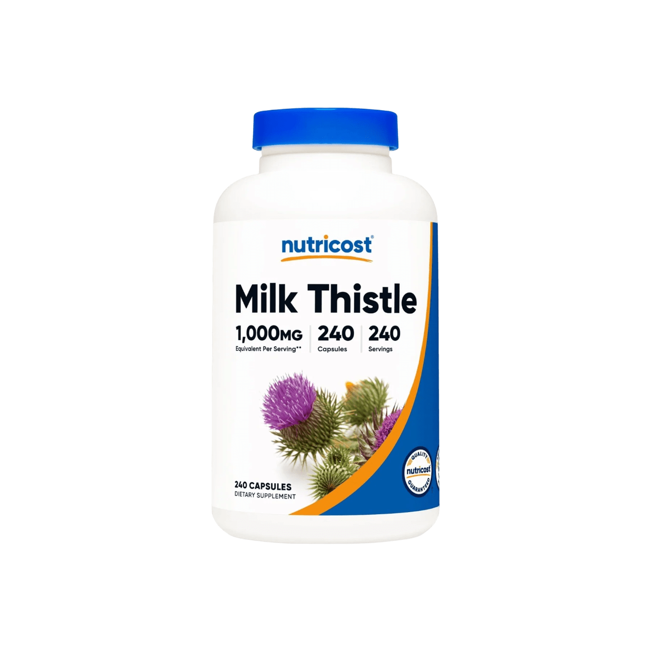 NUTRICOST-MILK-THISTLE.png Milk Thistle Nutricost - Imagen 1