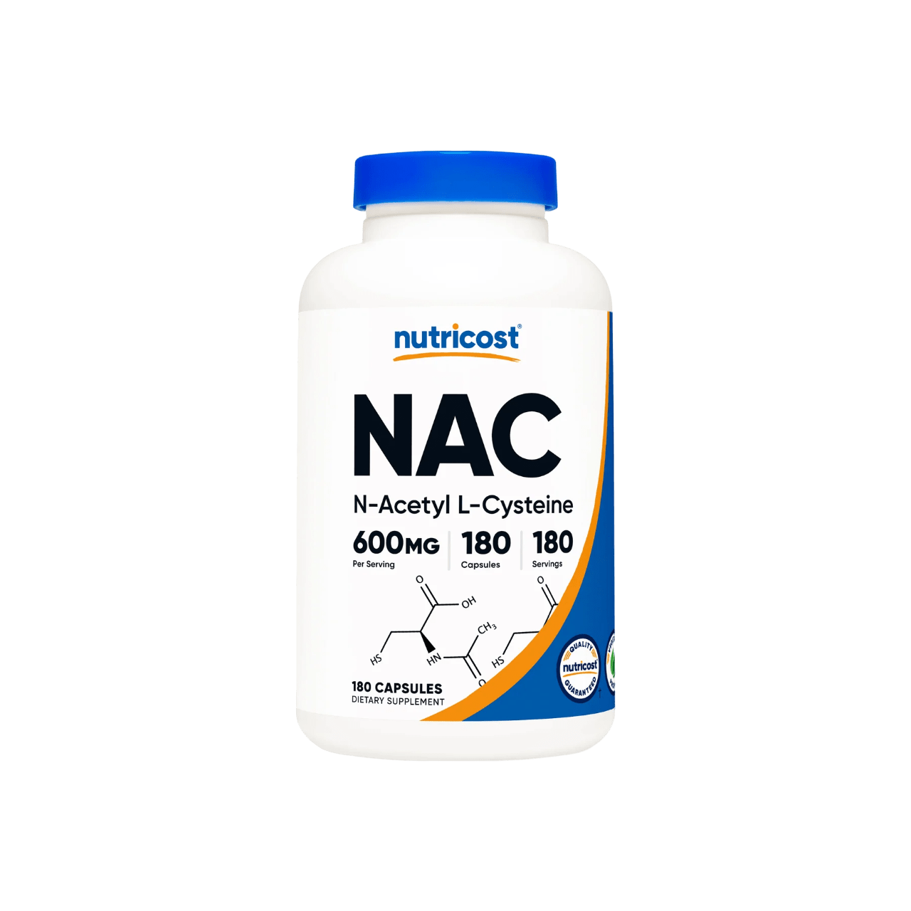 NUTRICOST-NAC-180-CAPSULES.png NAC Nutricost - Imagen 1