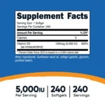 Vitamina D3 Nutricost - Imagen 4