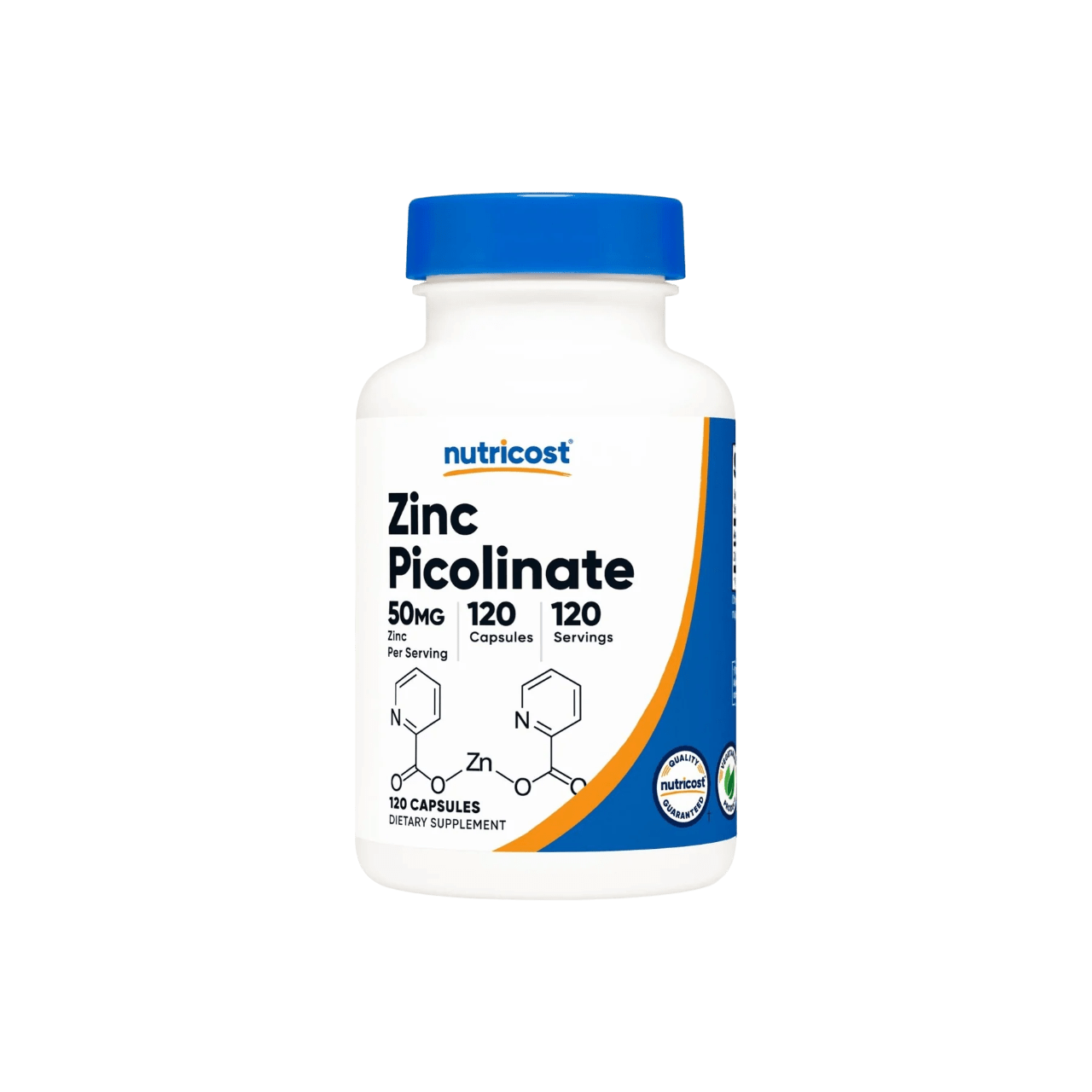 NUTRICOST-ZIN-PICOLINATE.png Nutricost Zinc Picolinato - Imagen 1