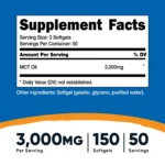 Nutricost Aceite MCT en Cápsulas - Imagen 2