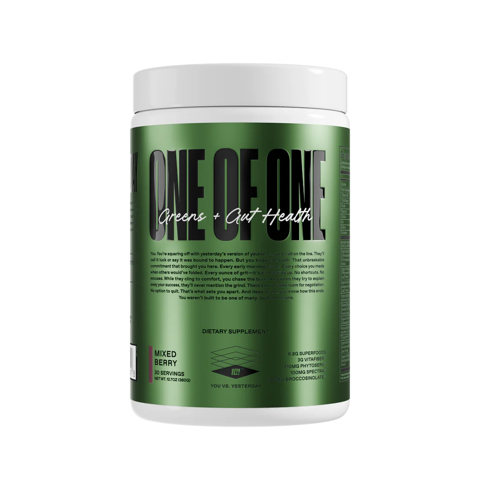 ONE-OF-ONE-Greens-Gut-Health.webp ONE OF ONE Greens + Gut Health - Imagen 1