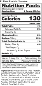 R1 Plant Proteína Vegana - Imagen 2