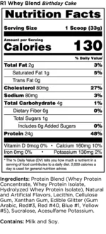 R1 Whey Protein - Imagen 2