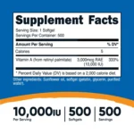 Nutricost Vitamina A - Imagen 2