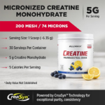 ALLMAX Flavored Creatine Monohydrate Powder - Imagen 3