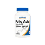 Nutricost Folic Acid Vitamina B9