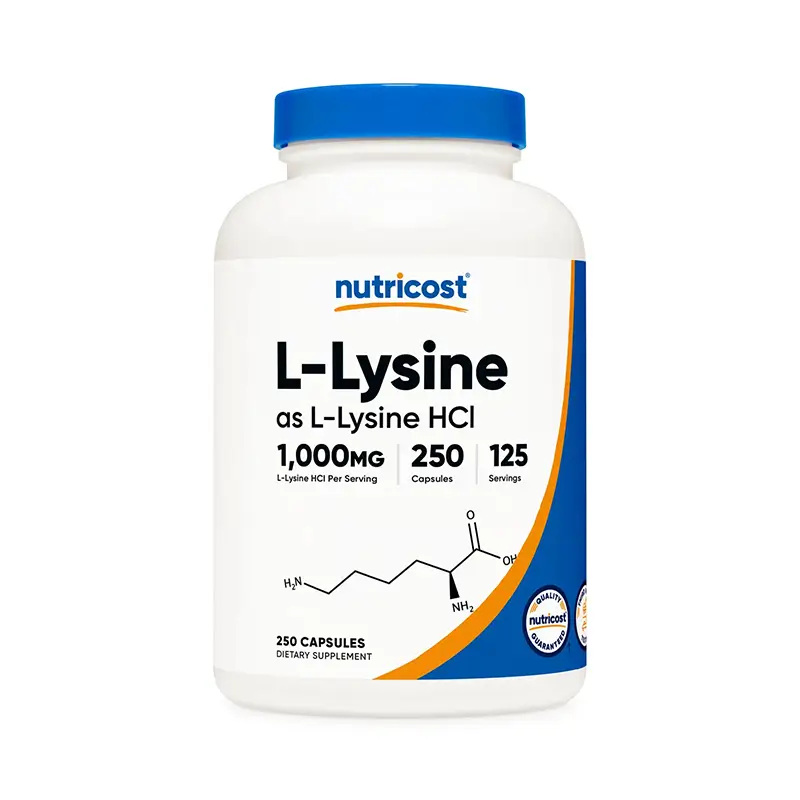 Nutricost-L-Lysine-Capsules.webp Nutricost L-Lysine - Imagen 1
